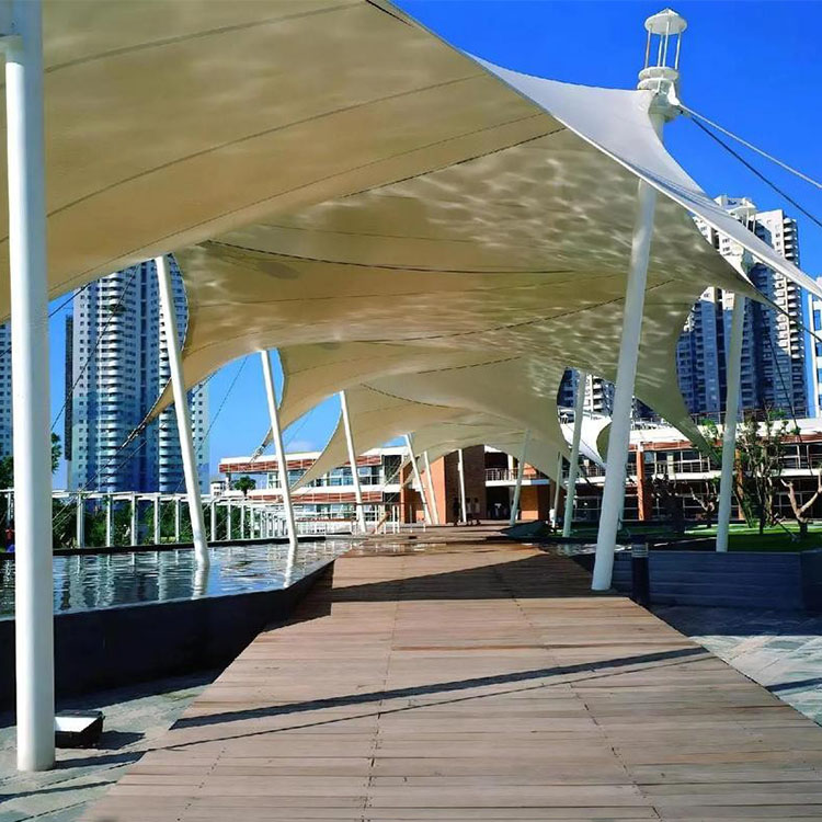 冷水江市膜结构景观棚