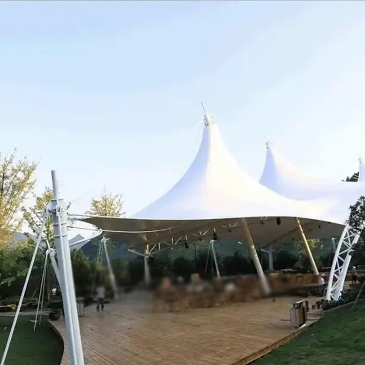 冷水江市膜结构景观棚